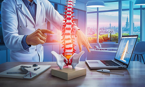 Microscopic spine surgery
