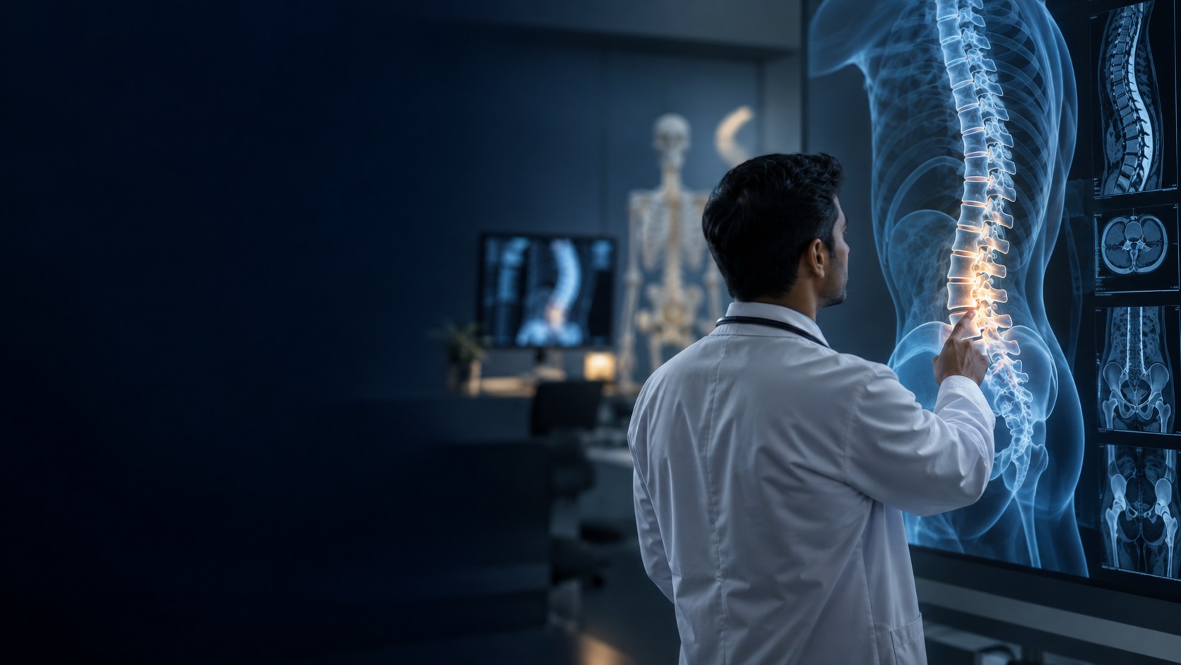 Modern spine-care knowledge visualisation